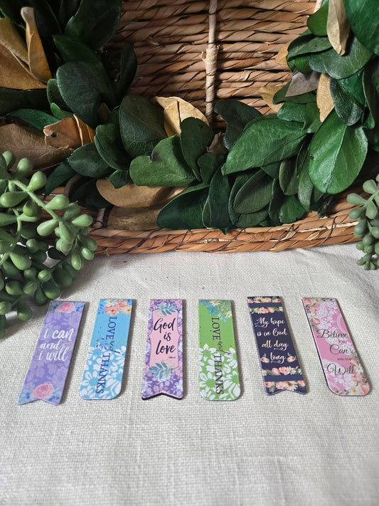 Inspirational Magnetic Bookmarks